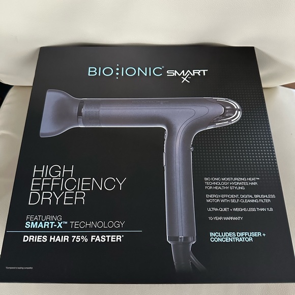 Brand New Bio Ionic SMART-X™ High Efficiency Dryer + Diffuser Set